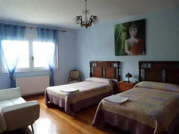 Pension Albergue A Pedra Sarria Esterno foto